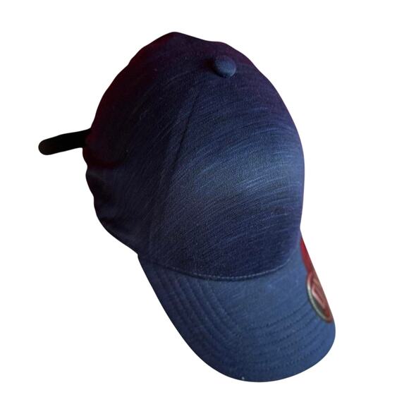 Hat Adjustable Velcro Outdoor Cap Navy Blue New With Tags Sporty Athletic - Picture 2 of 7